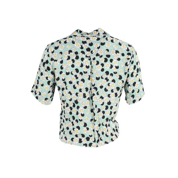 Sandro Paris Printed Pyjama Shirt in Floral Print Viscose - Picture 3 of 3